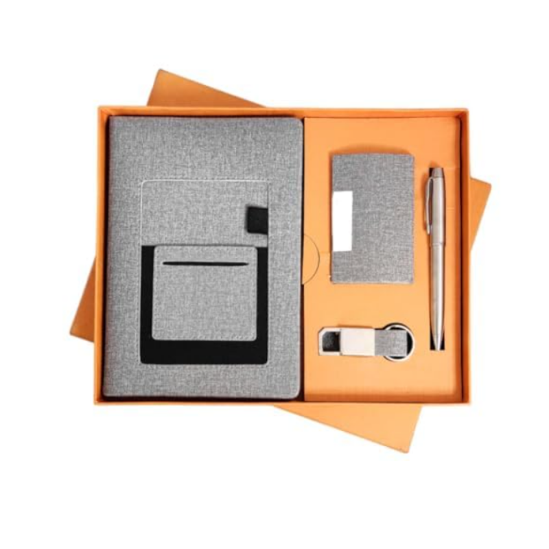 4-in-1 Corporate Gift Set (Diary, Pen, Keychain, Card Holder)