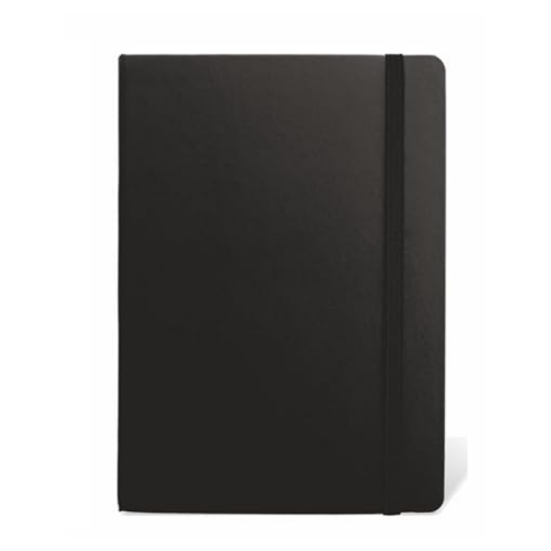 Anupam Fluct A6 Ruled Journal (Black, 160pg)