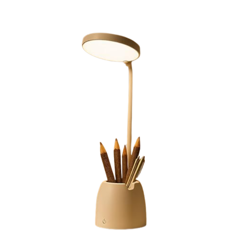 LED Study Lamp with Pen Stand & Mobile Holder
