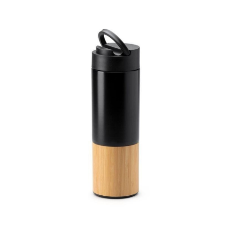 Stainless Steel Bottle With Bamboo