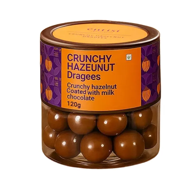 Entisi Nutties Hazelnut Chocolate Dragees - 120g