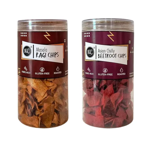 IRIE Beetroot & Ragi Chips Combo - 2×130g