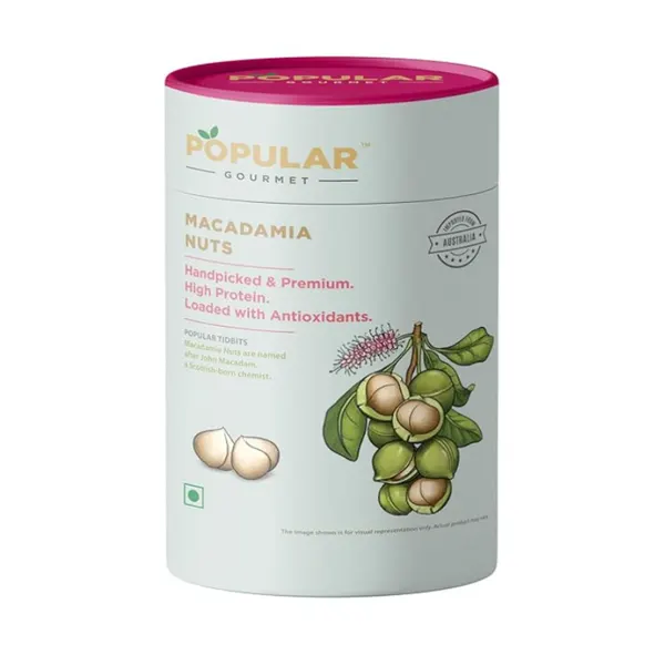 POPULAR GOURMET Macadamia Nuts - 200g