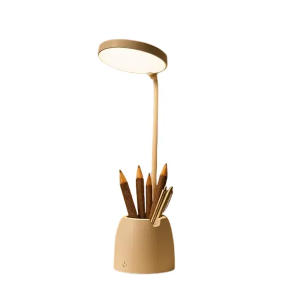 LED Study Lamp with Pen Stand & Mobile Holder