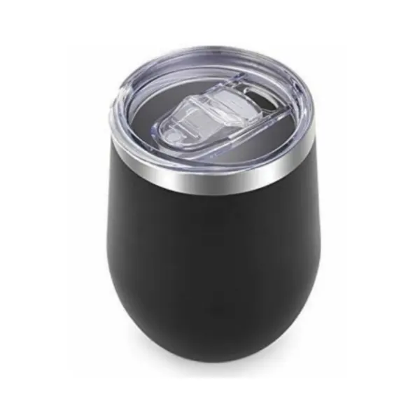 Stainless Steel Wine Tumbler With Lid