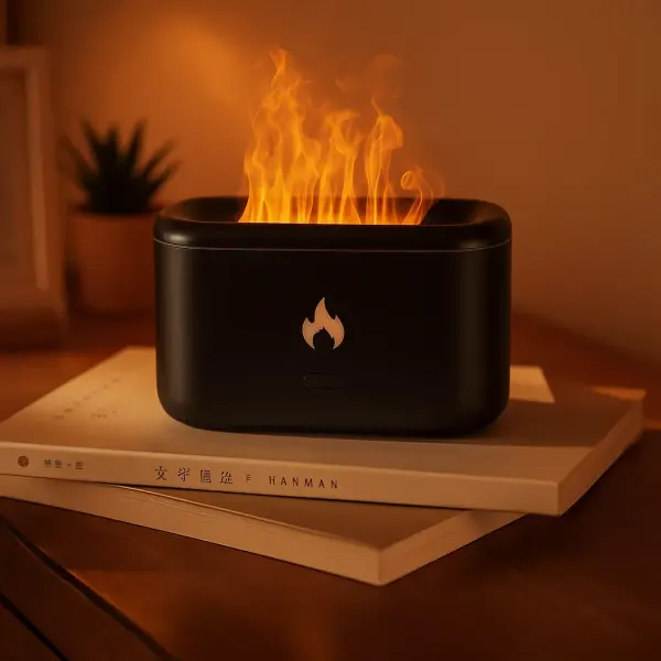 Aromatherapy Flame Humidifier