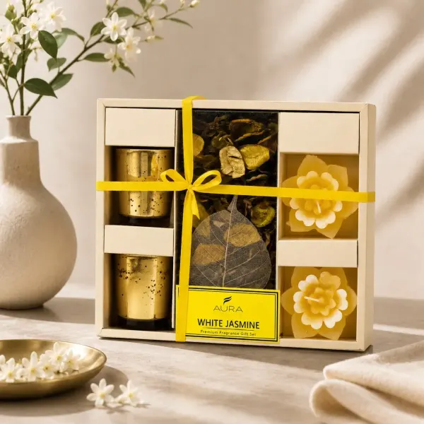 Aromatherapy Gift Set, Mercury & Tealight