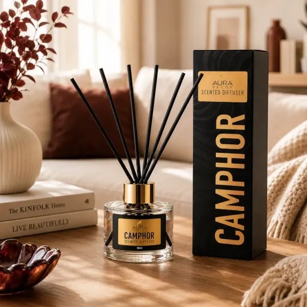 Camphor Reed Diffuser, 100ml