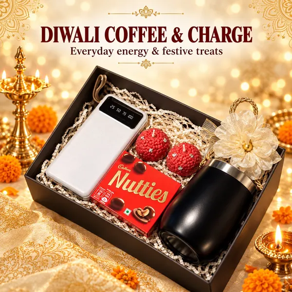 Diwali Coffee & Charge Hamper