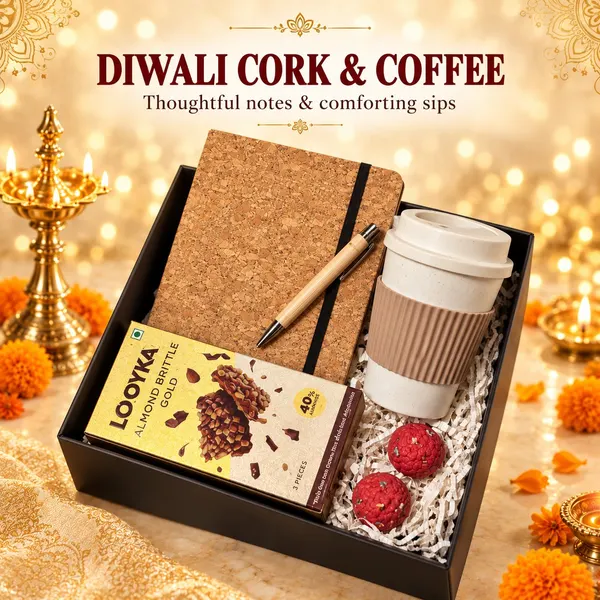 Diwali Cork & Coffee Hamper