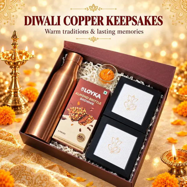 Diwali Copper Keepsakes Hamper