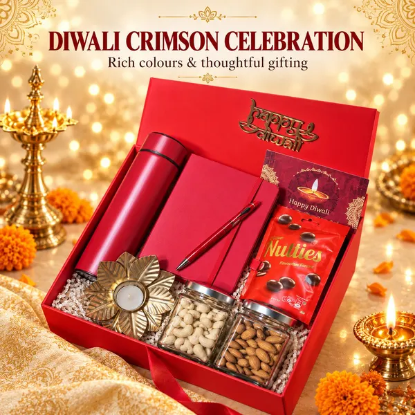 Diwali Crimson Celebration Hamper