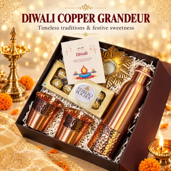 Diwali Copper Grandeur Hamper