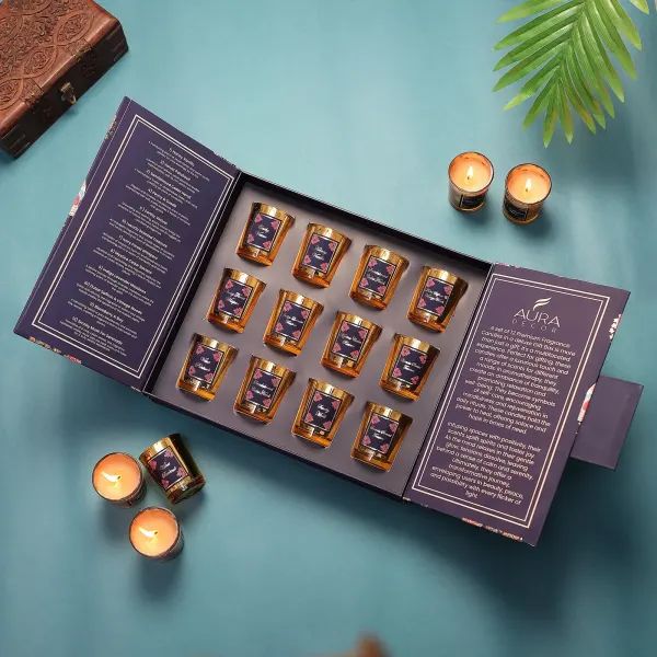 Maharaja Royal Votive Candle Set