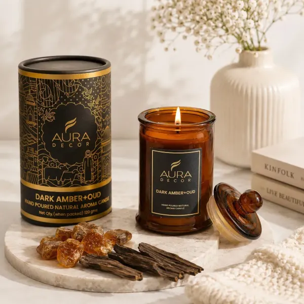Scented Tomb-Lid Jar Candle